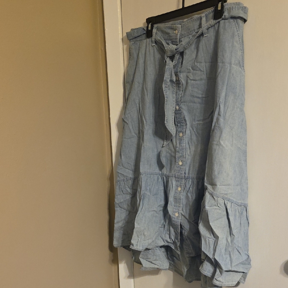 Polo by Ralph Lauren Light Blue A-Line Skirt